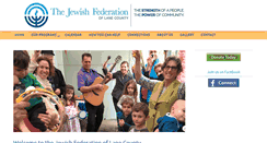 Desktop Screenshot of jewishfedlc.org